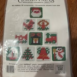 Christmas DIY ornament craft kit - new unused